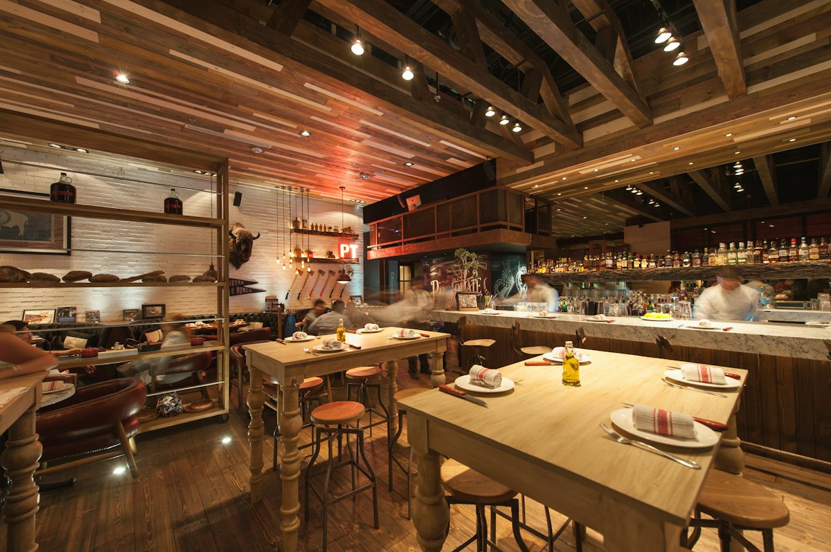 Restaurant interior